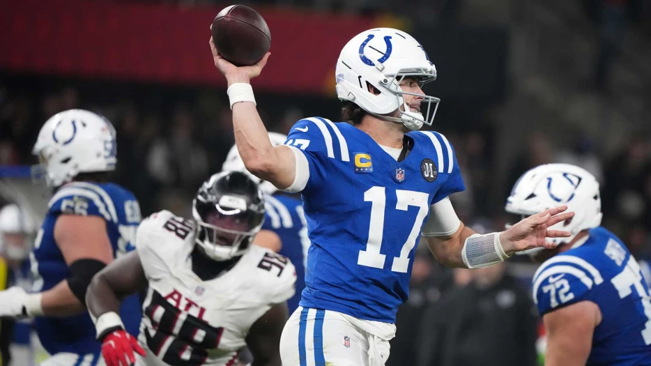 Colts’ Daniel Jones and his heroic bloody lip go viral during OT win over Falcons
