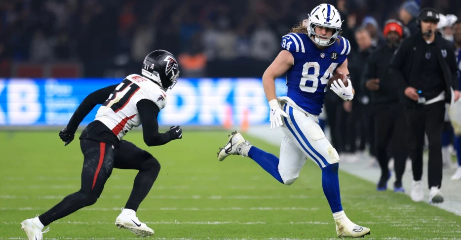 Colts rookie TE Tyler Warren comes up clutch in Berlin