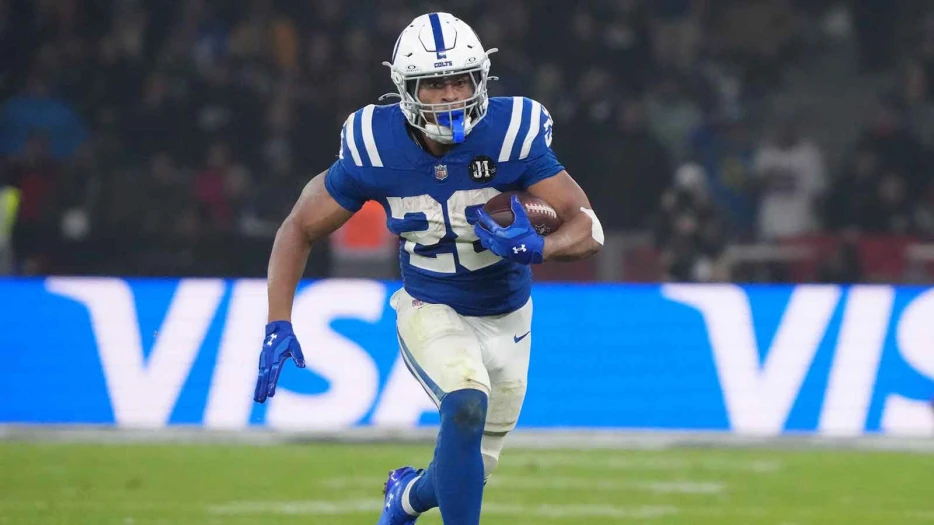 Jonathan Taylor gives Colts the lead over Falcons with wild 83-yard TD run