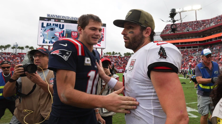 Patriots’ Drake Maye Deflects After Receiving MVP Chants On Road