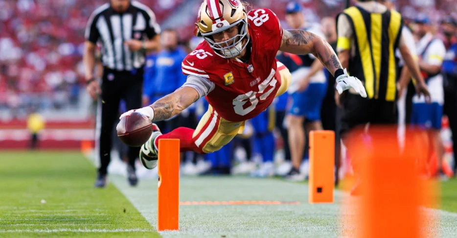 2 bounceback 49ers performances: George Kittle won’t quit