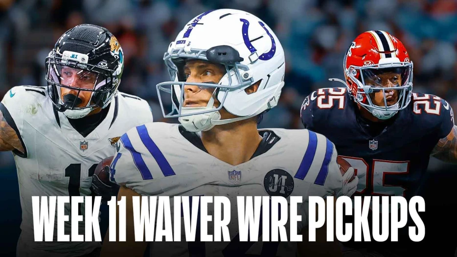 Fantasy Football: Top 10 waiver wire pickups for Week 11