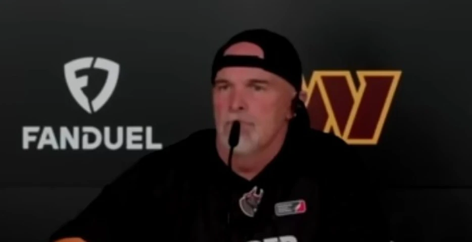 Dan Quinn: Terry McLaurin, Will Harris, and Noah Brown at today’s practice in Spain