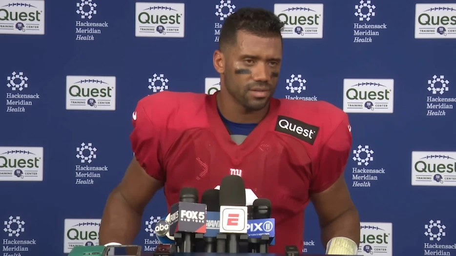 Russell Wilson Demoted To Third-String QB By Giants