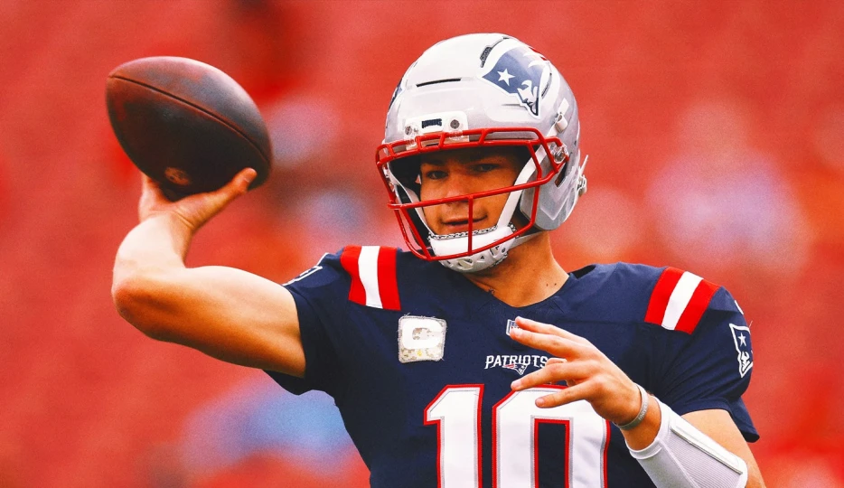 2025 NFL Odds: Public Hammering Drake Maye's Rushing Prop, Patriots in TNF