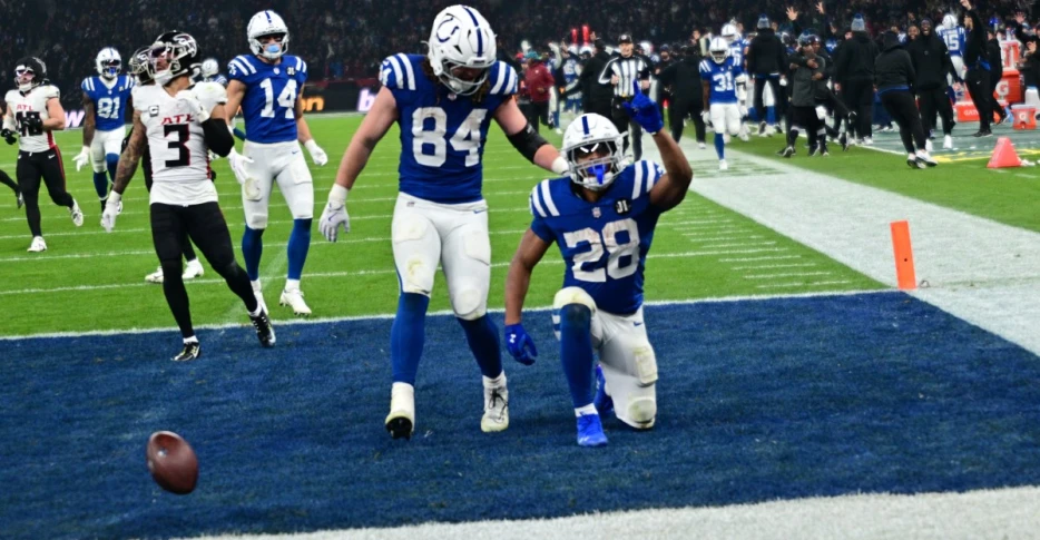 Colts RB Jonathan Taylor, Tyler Warren earn weekly PFF honors after BIG Berlin outings