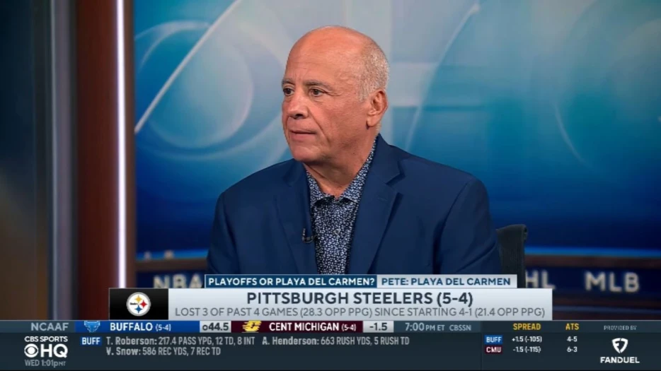 ‘I’m Worried’: Prisco Sees Ravens Sweeping Steelers