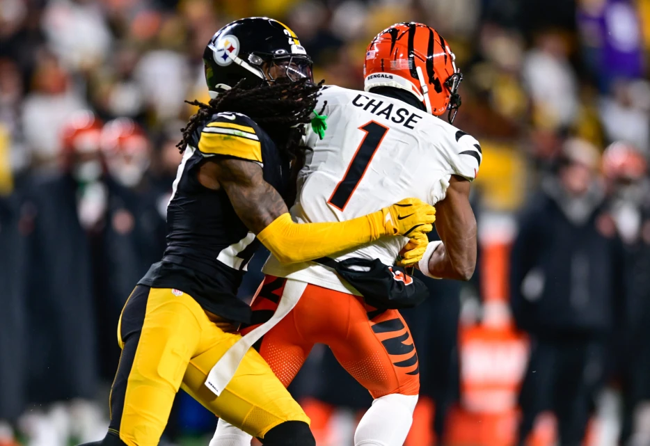 Ja’Marr Chase Gives Blunt Assessment on Joey Porter Jr.