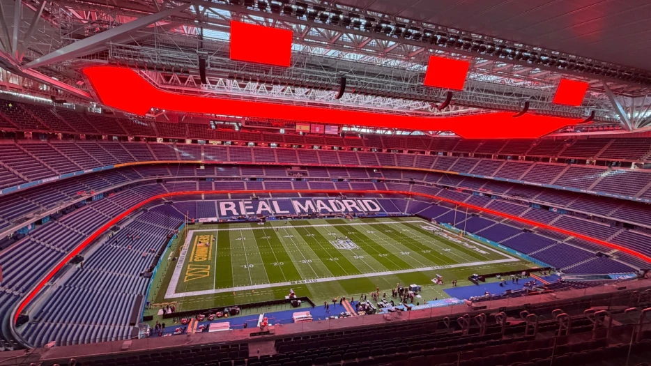 Legendary Spanish Soccer Stadium Has Been Transformed For NFL Football Game &amp; The Images Are Amazing