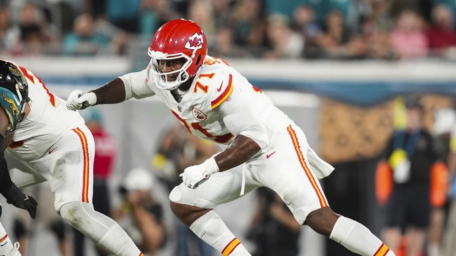 Josh Simmons remains out of practice on Thursday