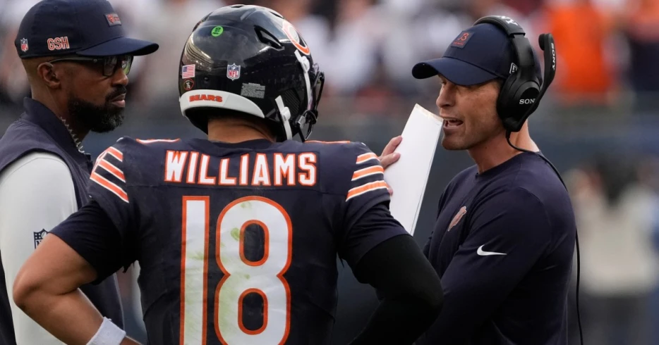 Caleb Williams has already surpassed last year’s total play-action yards