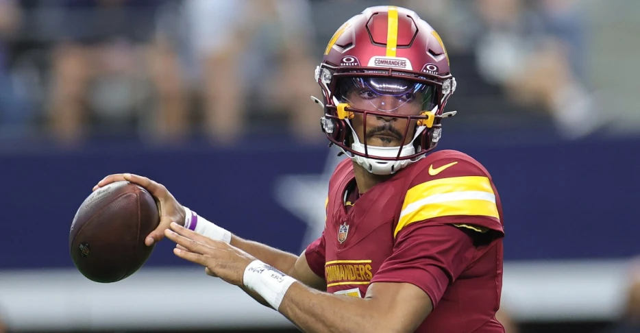 Commanders vs. Dolphins inactive lists: Jayden Daniels, Rasul Douglas headline sidelined players