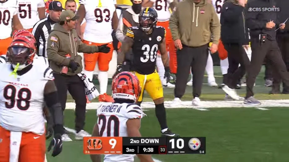 Jaylen Warren Injured Against Bengals (Update)