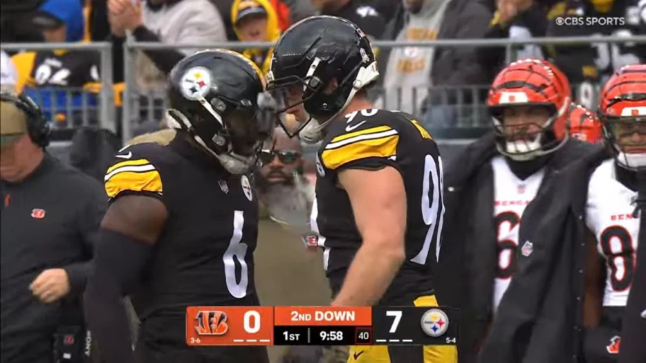 Recap: Black and Blue Win For Black And Gold, Steelers Beat Bengals In Physical Contest