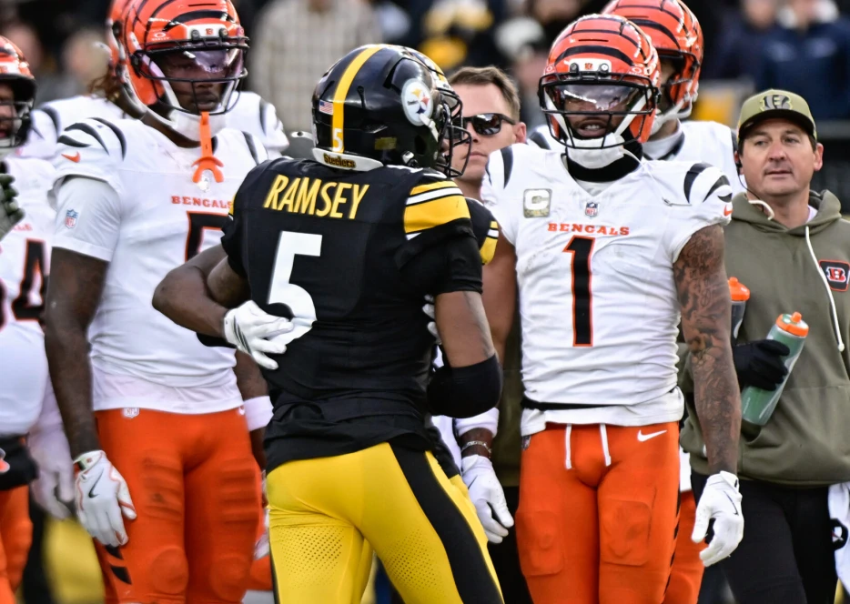 Steelers DB Jalen Ramsey Accuses Ja’Marr Chase of Spitting on Him