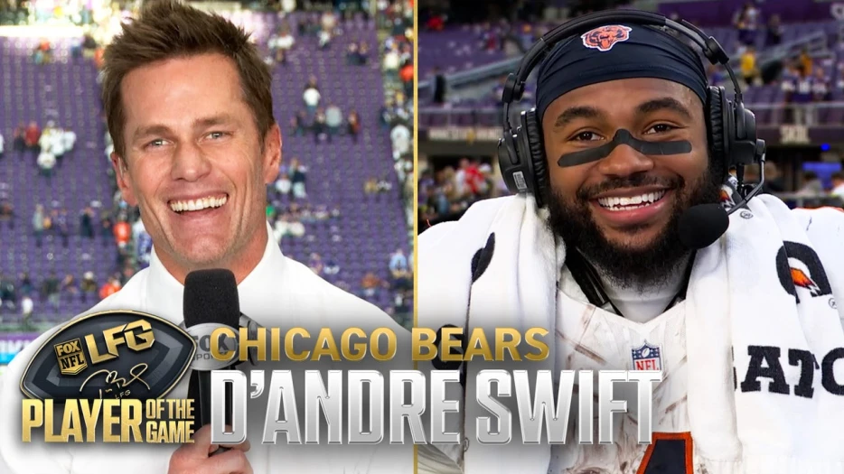 Tom Brady's LFG Player of the Game: Bears RB D’Andre Swift 🏆 Week 11 DIGITAL EXCLUSIVE