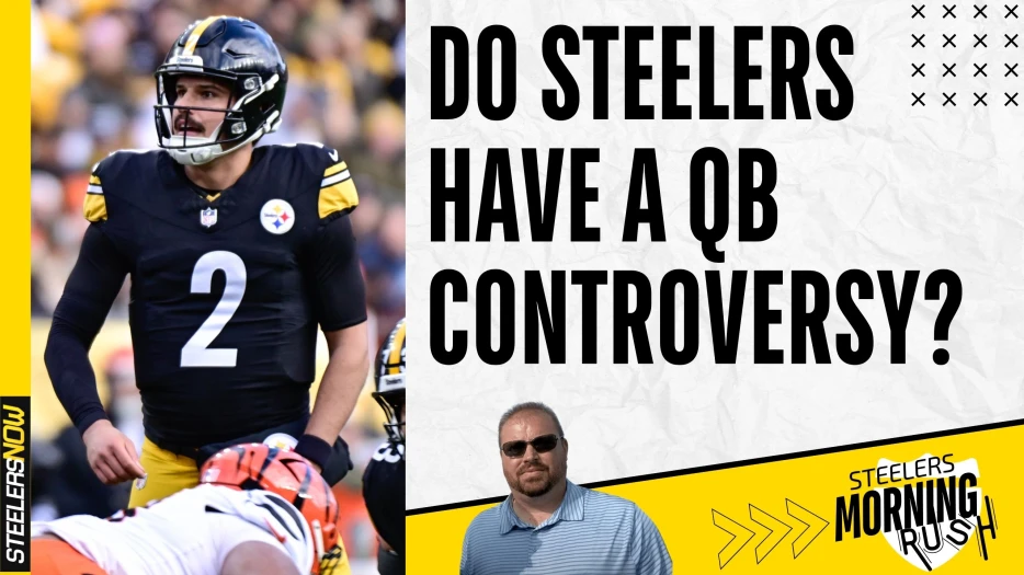 Do the Steelers Have a QB Controversy? | Steelers Morning Rush