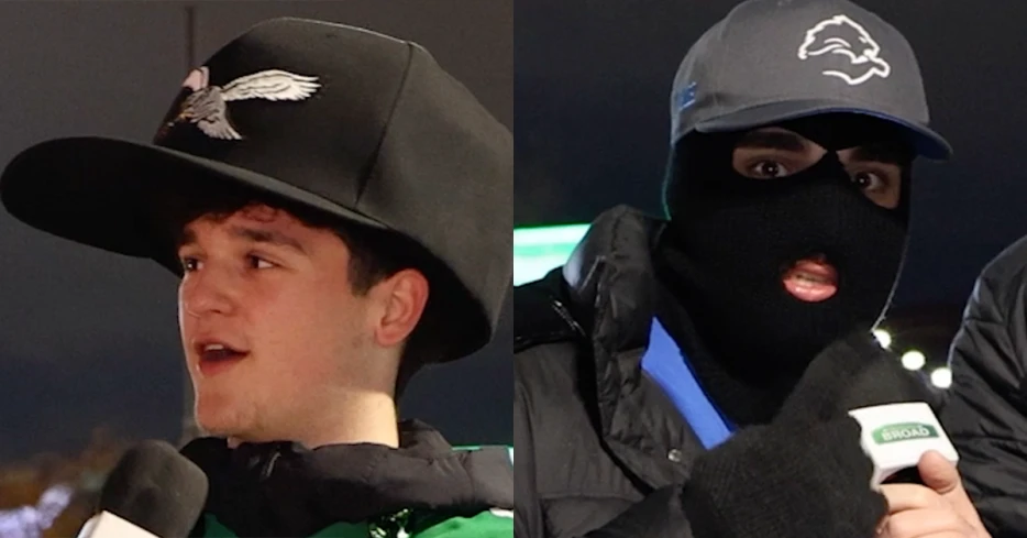 Eagles Fans React to the Win Over the Lions