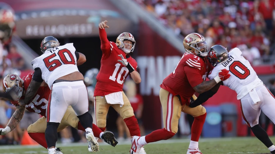 Kyle Shanahan: Brock Purdy is making progress, but Mac Jones will start Sunday night
