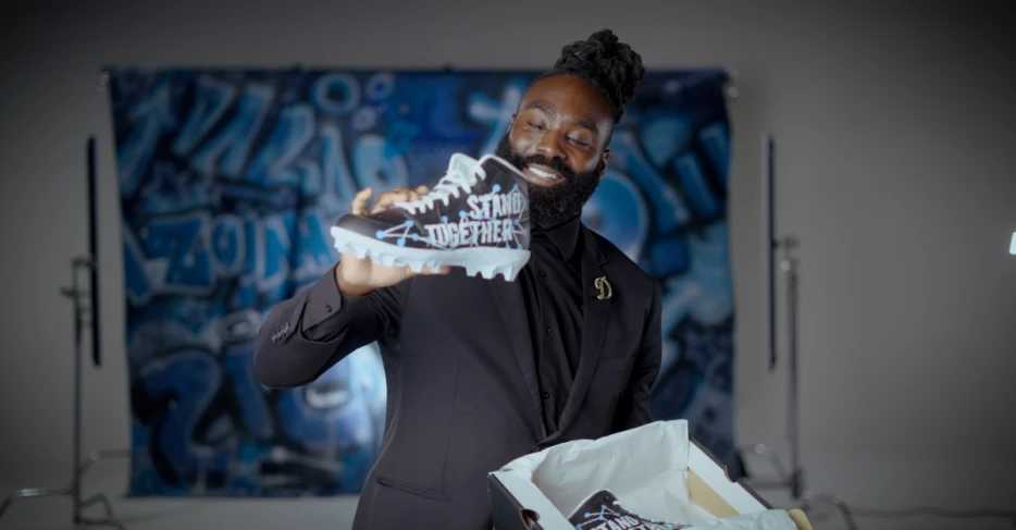Saints LB Demario Davis teams up with Stand Together for the NFL’s My Cause My Cleats campaign