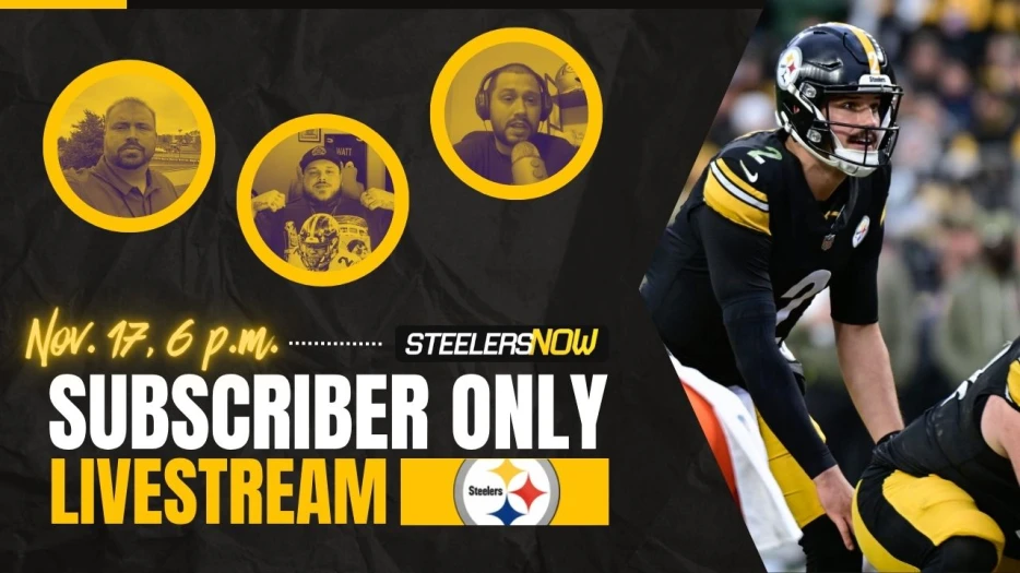 SN+ Subscribers-Only November Steelers Live Stream