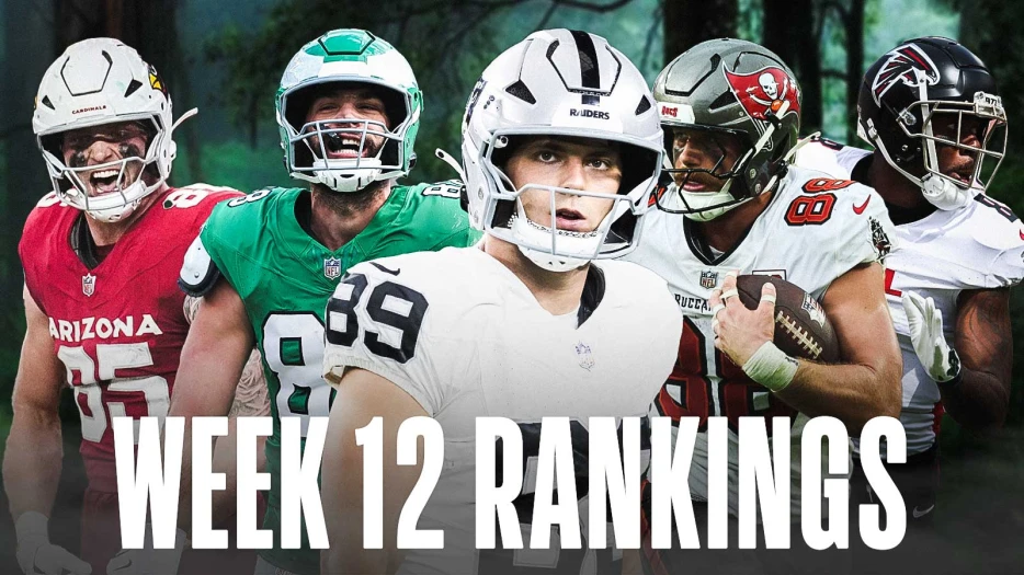 Fantasy Football Tight End Rankings: Week 12