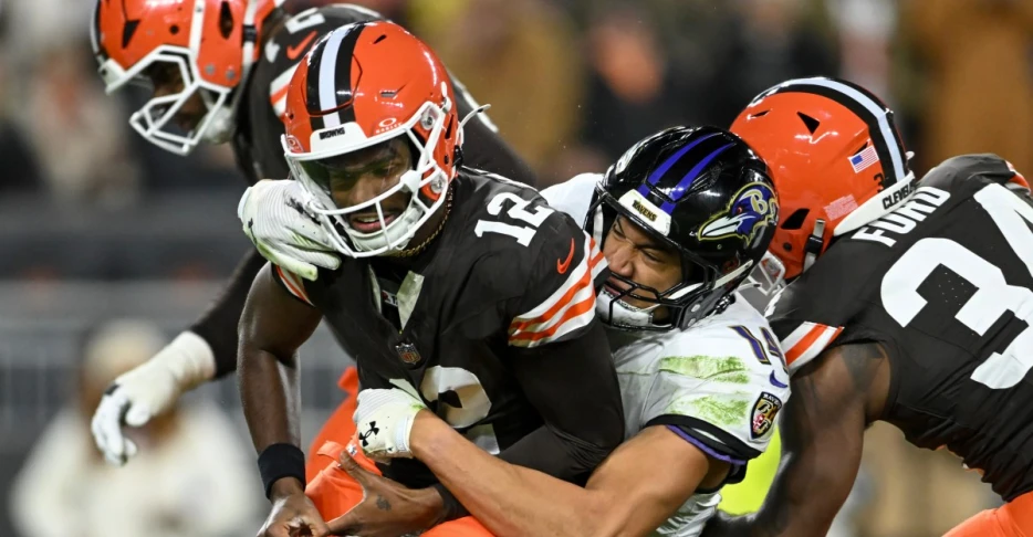 Injury updates, quotes, and other notes from the Ravens’ win over the Browns