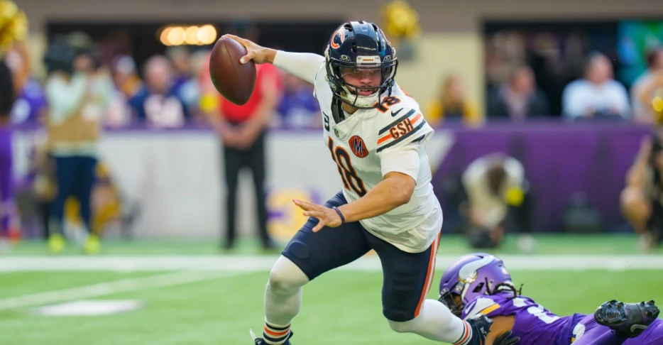 Caleb Williams Stat Tracker Week 11