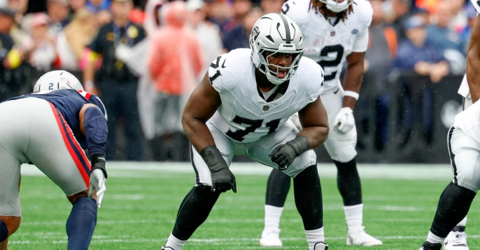 Evaluating DJ Glaze’s future on Las Vegas Raiders OL