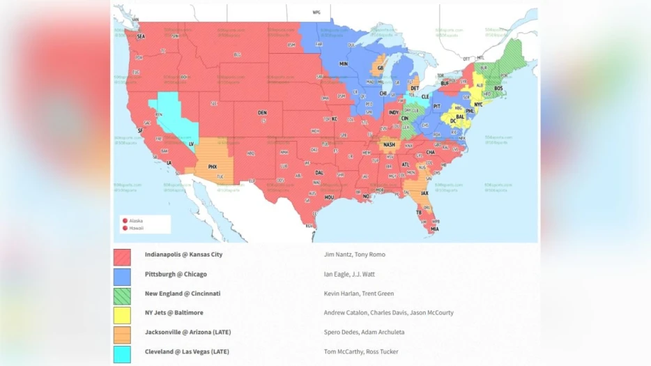 Steelers-Bears Broadcast Will Only Be Available In Limited Local TV Markets