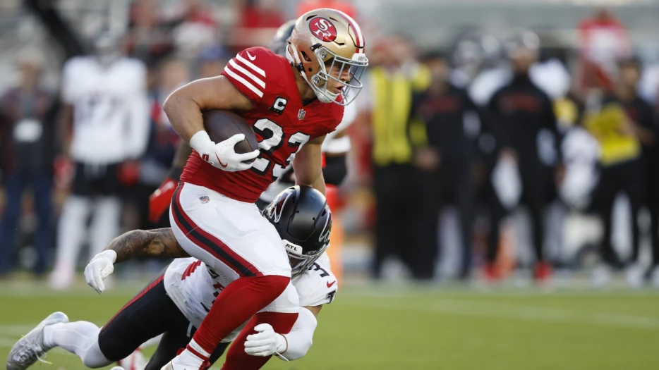 Sunday Night Football: 49ers run their way to 10-3 halftime lead