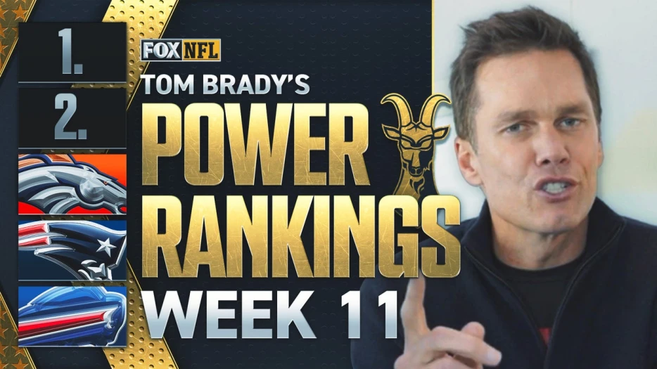 Tom Brady's Week 11 Power Rankings 🚨