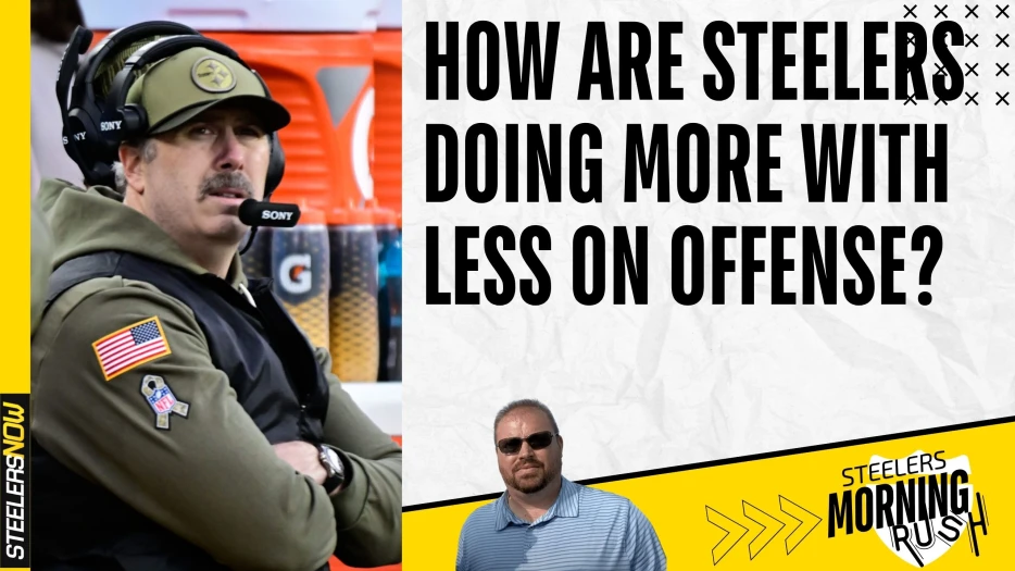 How Are Steelers Doing More with Less on Offense? | Steelers Morning Rush
