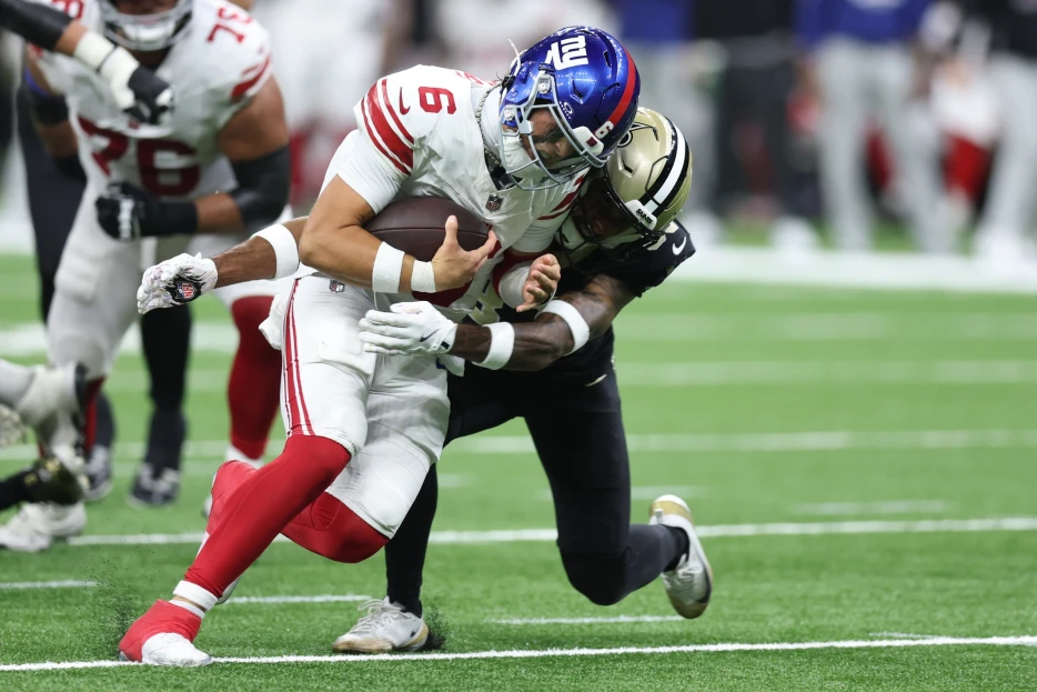 Giants QB Jaxson Dart Ruled Out From Week 12