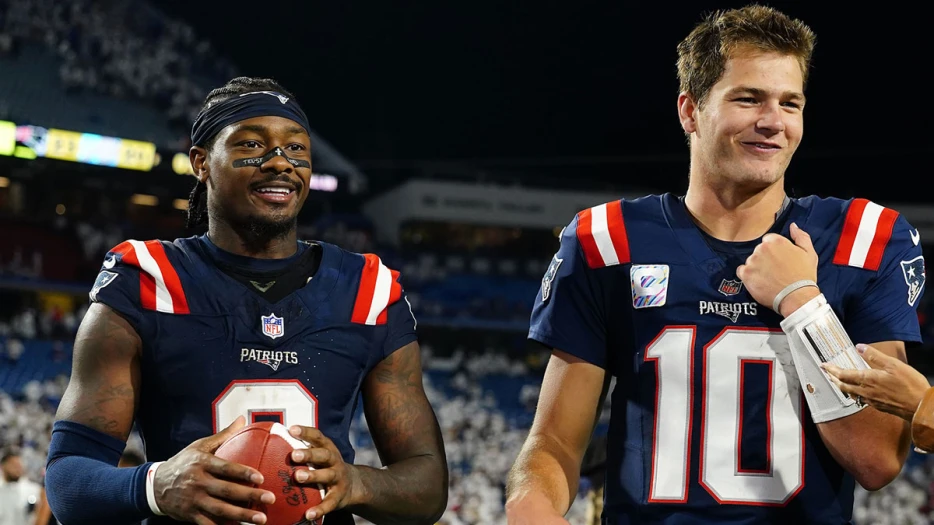 Patriots’ Drake Maye campaigns for Stefon Diggs to win postseason award during resurgent season