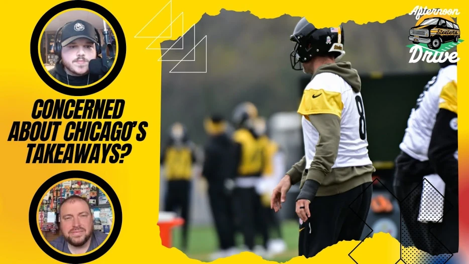 Steelers Afternoon Drive: Concerned About Chicago’s Takeaway Threat?