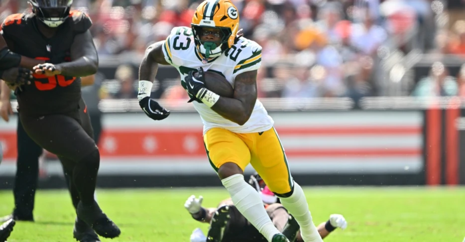 The Packers’ run game success depends on their opponent’s talent level