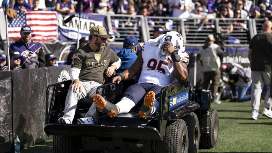 Bears rookie DL Shemar Turner's season ends with torn ACL