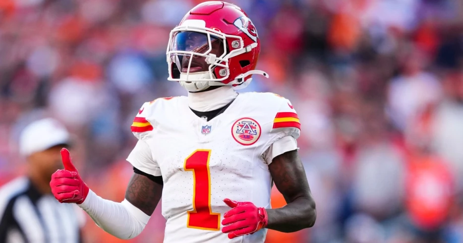 Chiefs-Colts Inactives: Xavier Worthy will play