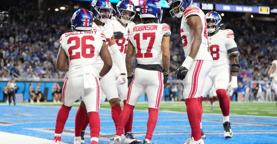 NY Giants-Detroit Lions matchup results, player grades from OT loss