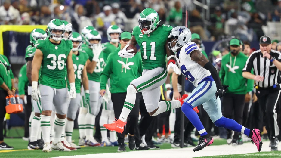 Eagles’ AJ Brown gives his POV of where offense fell apart in Cowboys loss