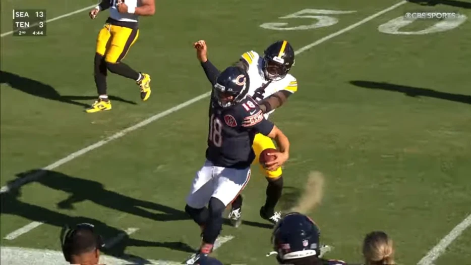 Jalen Ramsey’s Sideline Hit On Caleb Williams Gave Bears ‘Another Spark,’ HC Says