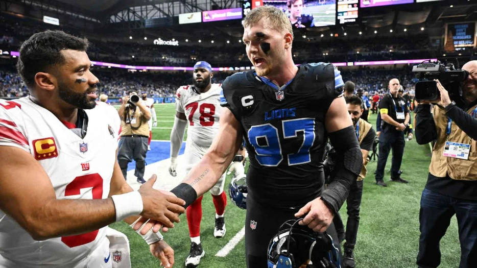 Lions’ Aidan Hutchinson gets real on nail-biting comeback win over Giants