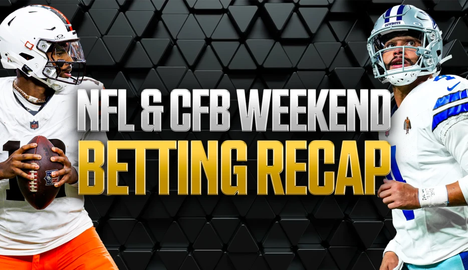 NFL, CFB Weekend Betting Recap: Browns, Cowboys Spur Losing Day for Books