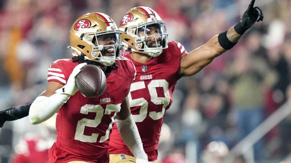 49ers’ Ji’Ayir Brown steals Bryce Young touchdown with end zone INT