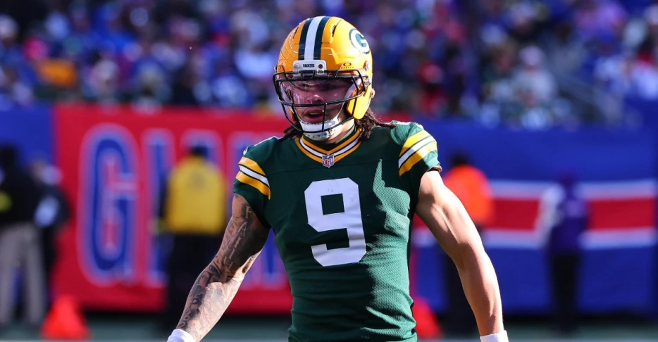 Christian Watson looks like a new man in his return from a torn ACL