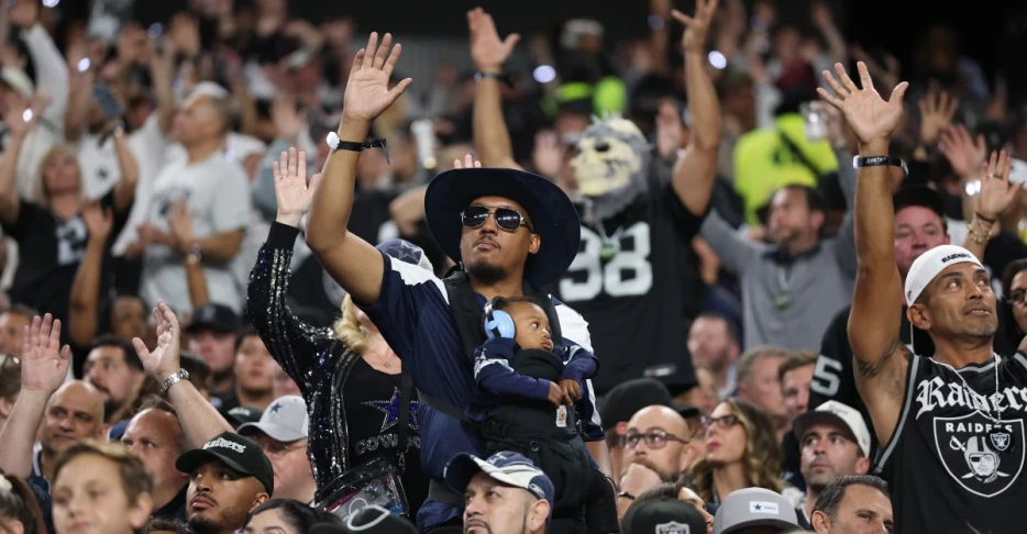 Get paid to scream at TV during Las Vegas Raiders games