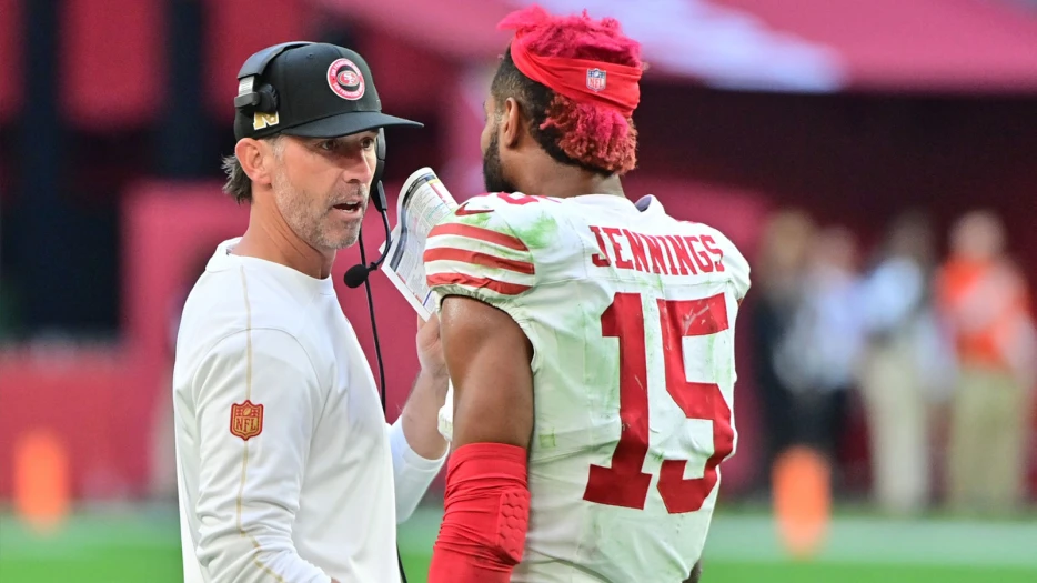 Kyle Shanahan’s blunt take on why Jauan Jennings fought Tre’von Moehrig after MNF win