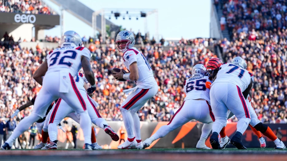 Patriots’ Drake Maye Confident In O-Line Replacements