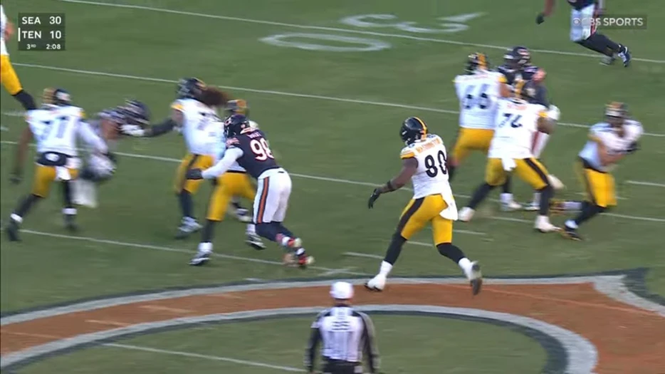 Film Room: Darnell Washington Experiences Highs And Lows Against The Bears